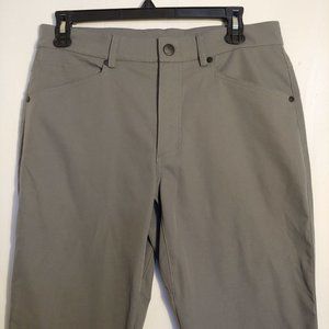 Myles activewear gray straight leg pants Size 30